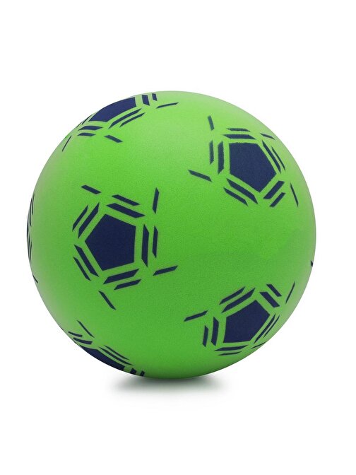 Sünger Futbol Topu Yumuşak His Evde Oynanabilir Zarar Vermez Yeşil 3 Numara