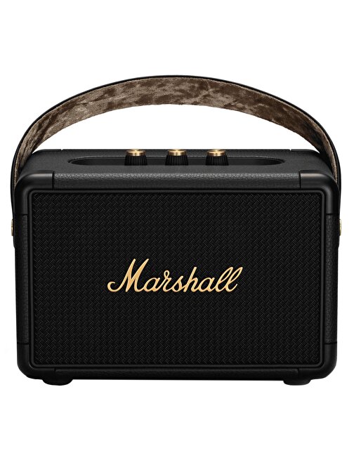 Marshall Kilburn II Black and Brass Taşınabilir Bluetooth Hoparlör