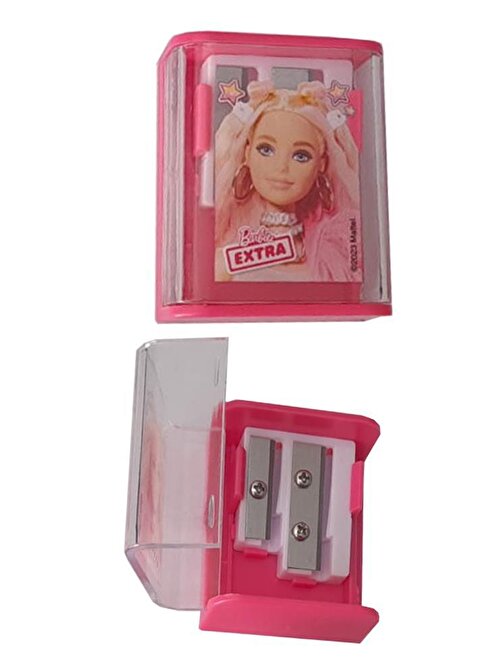 Barbie Kalemtraş İki Bıçaklı 1 Adet Barbi Kalemtraş Lisanslı Orjinal Kalemtraş Kız