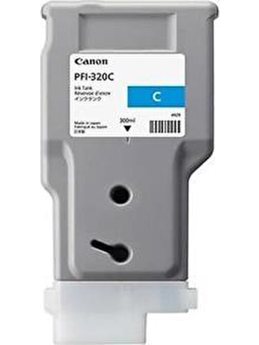 Canontm-200-300-305 Uyumlu Pfı-320C Cya Orijinal Camgöbeği Plotter Kartuş
