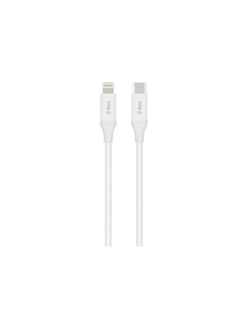 TTEC Apple 2DK40B Type-C to Lightning Hızlı Şarj Kablosu 1.5 m Beyaz