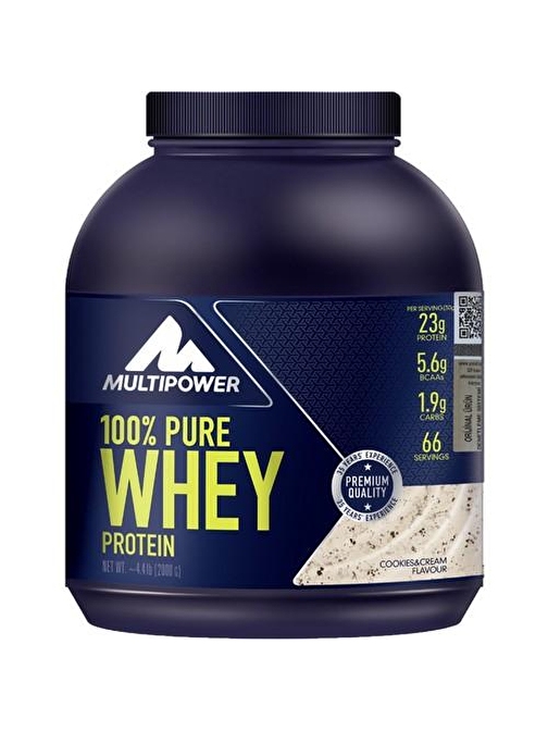 Multipower %100 Pure Whey Protein Tozu 2000 gr Cookies Cream