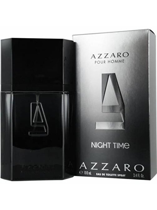 Azzaro Night Time EDT Odunsu-Baharatlı Erkek Parfüm 100 ml