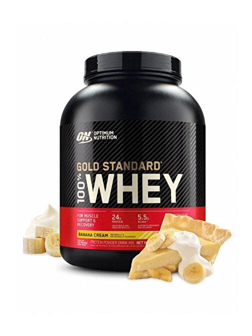 Optimum Gold Standard Whey Protein Tozu 2273 gr Muz Aromalı