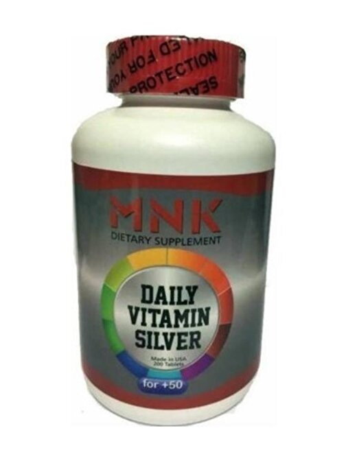 Mnk Daily Vitamin Silver For +50 100 Tablet