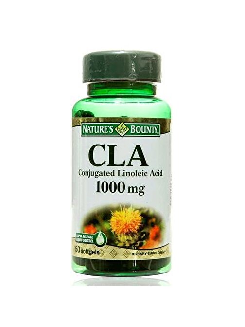 Nature's Bounty Cla 1000 mg 50 Kapsül