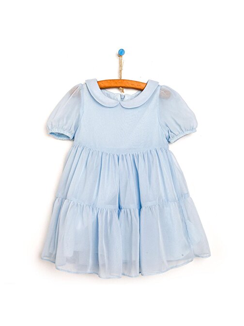 Cassiope Daisy Elbise Kız Bebek 2 Yaş Açık Mavi