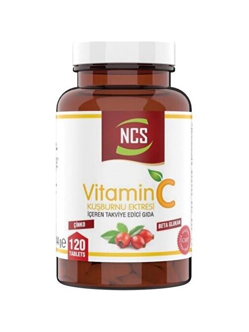Ncs Vitamin C Kuşburnu 120 Tablet