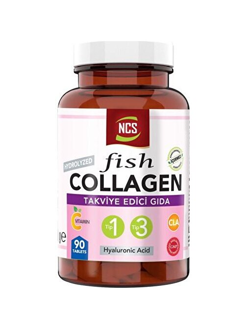 Ncs Type 1-3 Balık Collagen Cla Biotin 90 Tablet