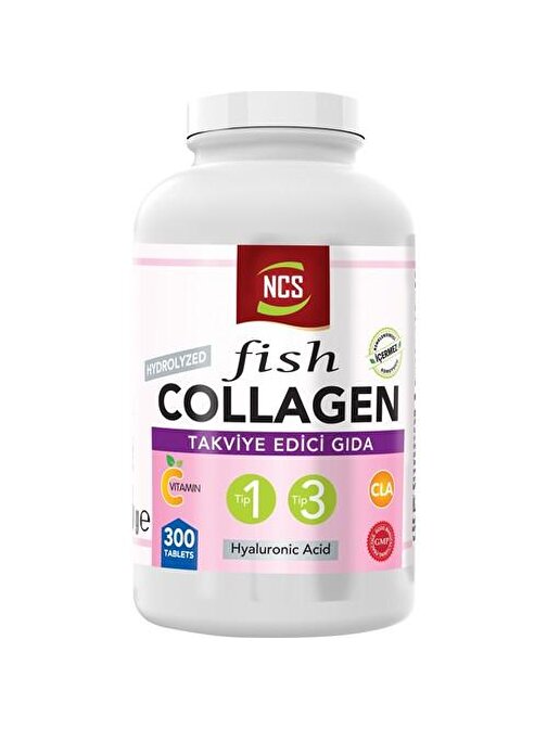 Ncs Type 1-3 Balık Collagen Cla Biotin 300 Tablet