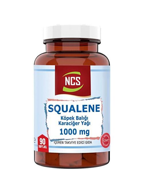 Ncs Squalene Köpek Balığı Karaciğer Yağı 1000 Mg 90 Tablet