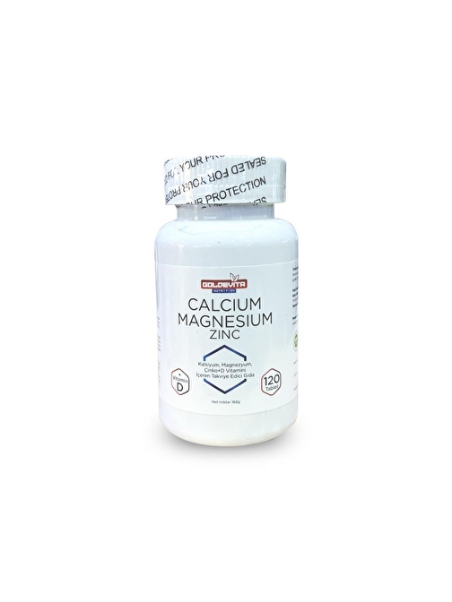 Goldevita Nutrition Calcium Magnesium Zinc Vitamin D 120 Tablet