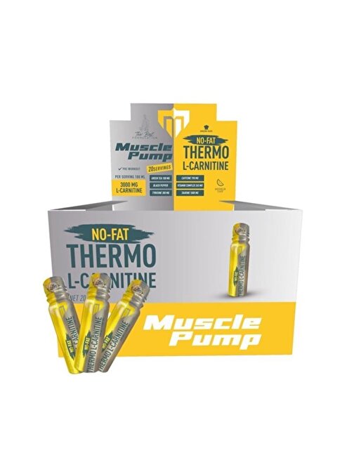 Muscle Pump No Fat Thermo L Carnitine Ananas 100 Ml X 20 Shot