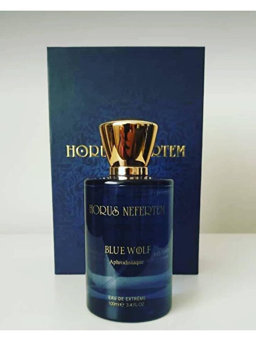 Horus Nefertem Blue Wolf Odunsu-Baharatlı Erkek Parfüm 100 ml