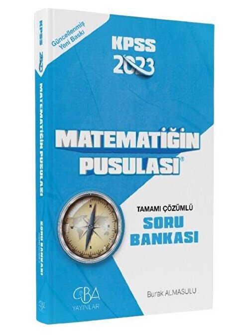 2023 Kpss Matematik Matematiğin Pusulası Soru Bankası Cba Yayınları