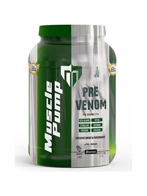Muscle Pump Pre-Venom Powder Ananas 510 gr