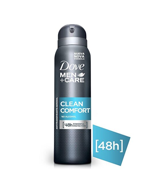 Dove Clean & Comfort Anti-Perspirant Erkek Deodorant Sprey 150 ml