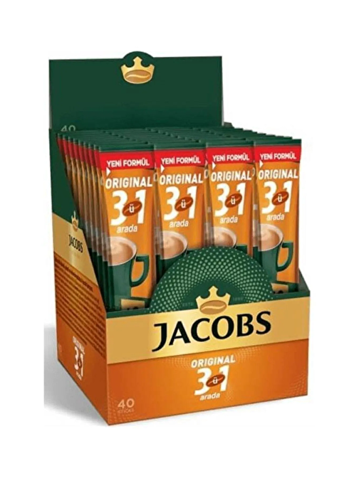 Jacobs  3 In 1 Arada Mix Eco 16 gr 40 Adet