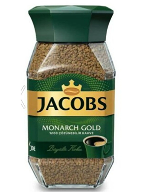 Jacobs  Cam Kavanoz Monarch Gold Kahve 100 gr