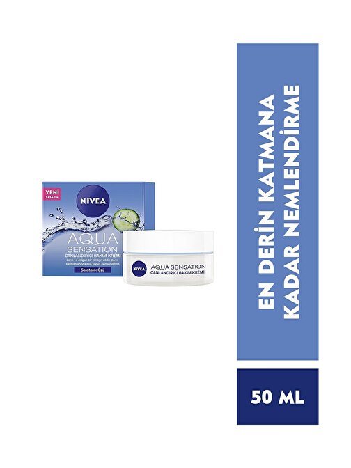 Nivea Aqua Sensation Bakım Kremi Canlandırıcı 50 ml