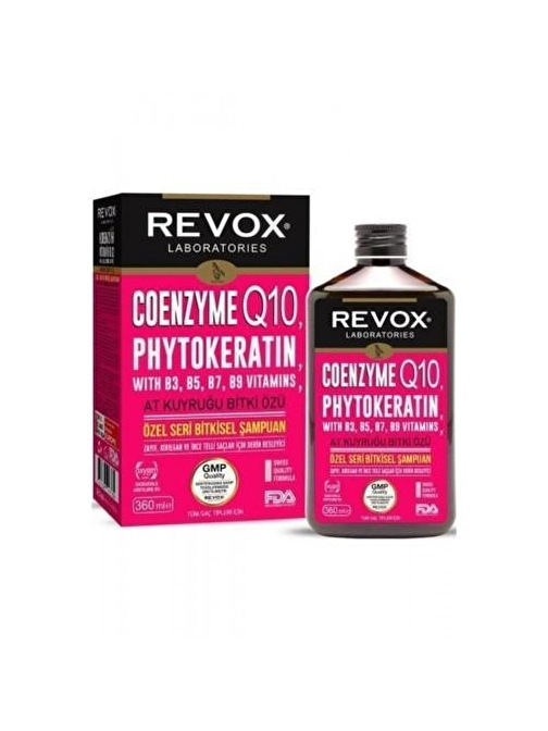 Revox Coenzyme Q10 Keratın Bitki Özlü Şampuan 360 ml