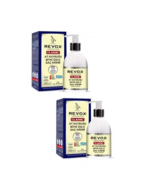 Revox At Kuyruğu Saç Kremi 250 ml X 2 Adet