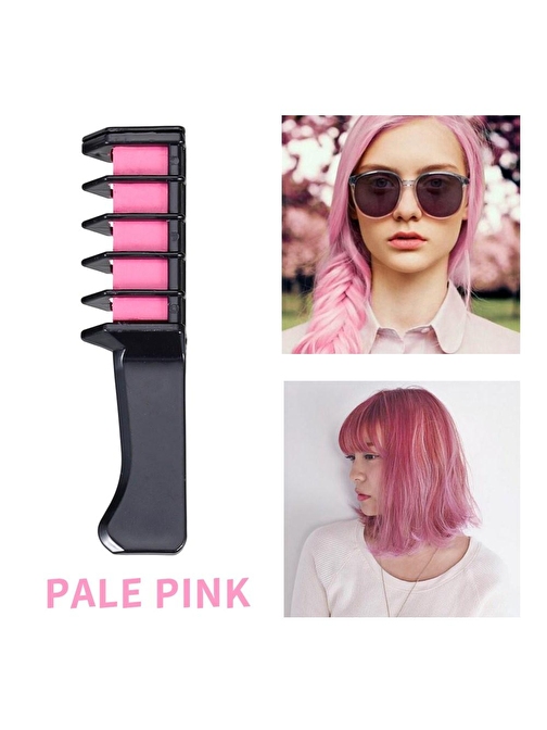 Pazariz Rengarenk Saç Boyama Tebeşiri - Mini Taraklı Konsept Saç Boyama Seti Hair Chalk