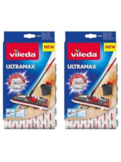 Vileda Ultramax Mikrofiber Yedek Mop x 2 Adet