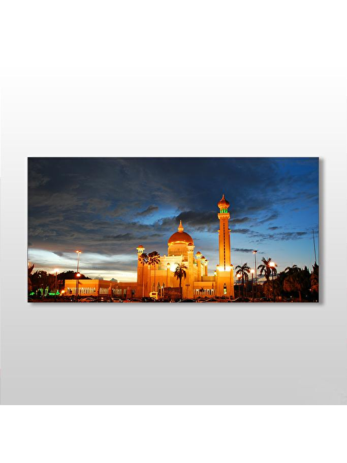 Technopa Hindistan Camii Kanvas Tablo 140x70 cm