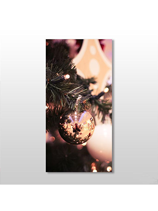 Noel Ağacı Süsü Kanvas Tablo 100x150 cm