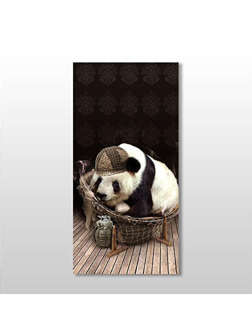 Panda Kanvas Tablo 40x60 cm