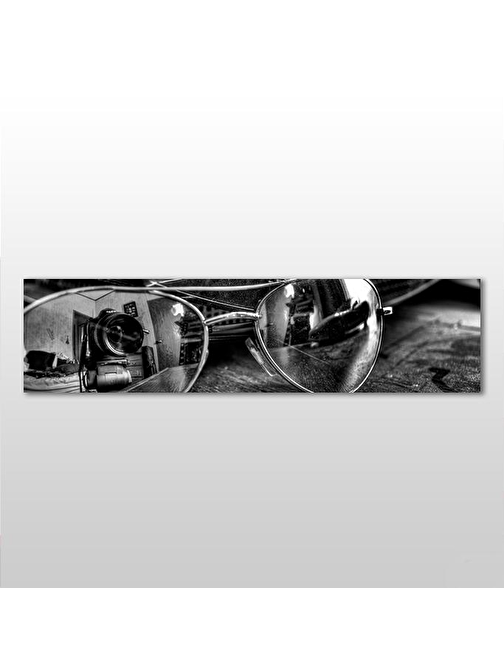 Technopa Gözlük Yansıma Kanvas Tablo 150x50 cm