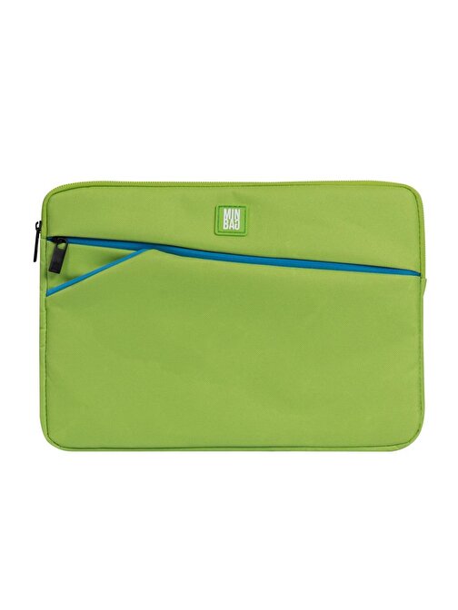 Minbag Alice 10.5-13 inç Poliüretan Bölmeli Laptop Ve Tablet Çantası Yeşil