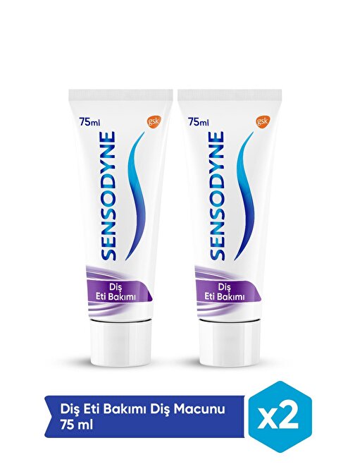 Sensodyne Diş Eti Bakımı Diş Macunu 75 ml x 2'li Paket