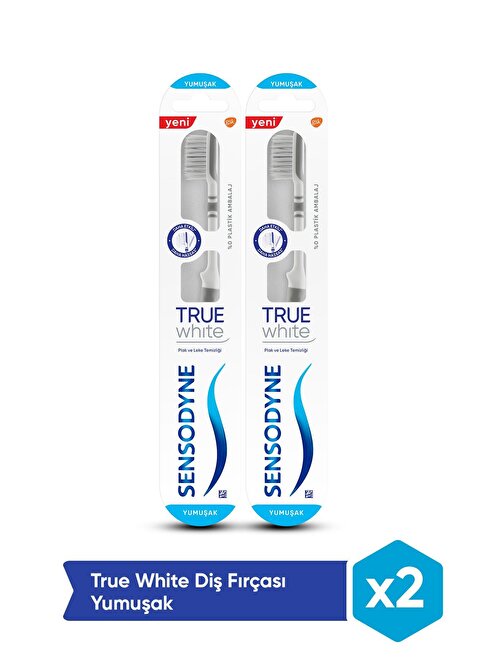 Sensodyne True White Diş Fırçası Yumuşak x 2 adet