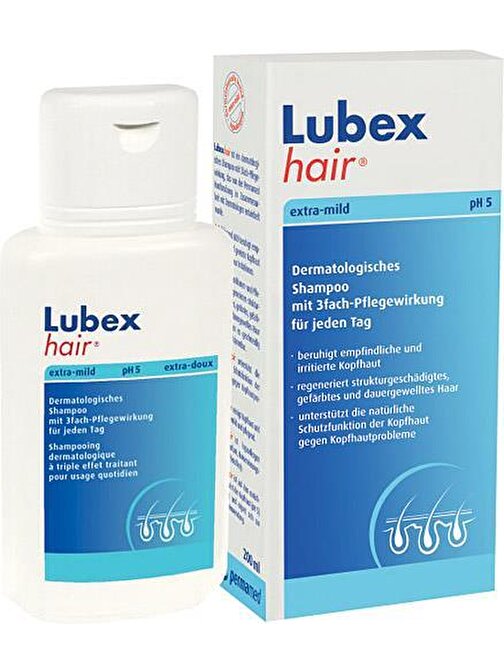 Lubex Hair Besleyici Günlük Şampuan 200 ml