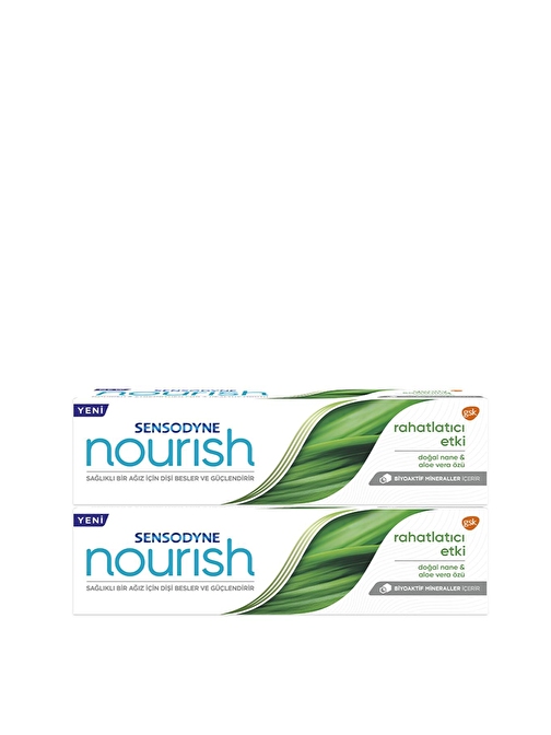 Sensodyne Nourish Rahatlatıcı Etki Diş Macunu 75 ml x 2