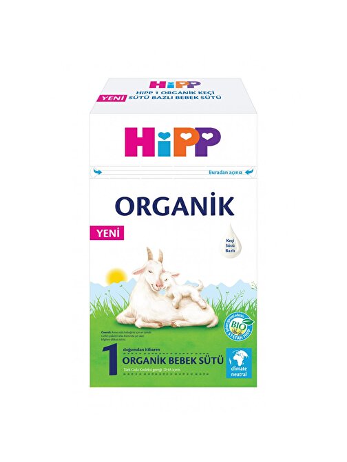 Hipp 1 0-6 Ay Prebiyotik Keçi Sütü Bazlı Bebek Devam Sütü