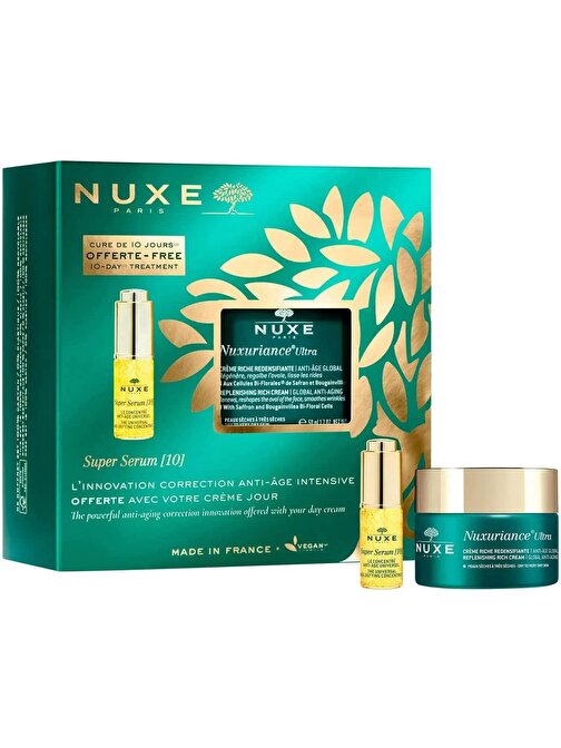 Nuxe Nuxuriance Ultra Replenishing Rich Cream Bakım Seti 50 ml