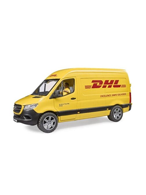 Bruder Mb Sprinter Dhl Kamyonu Ve Sürücüsü 02671