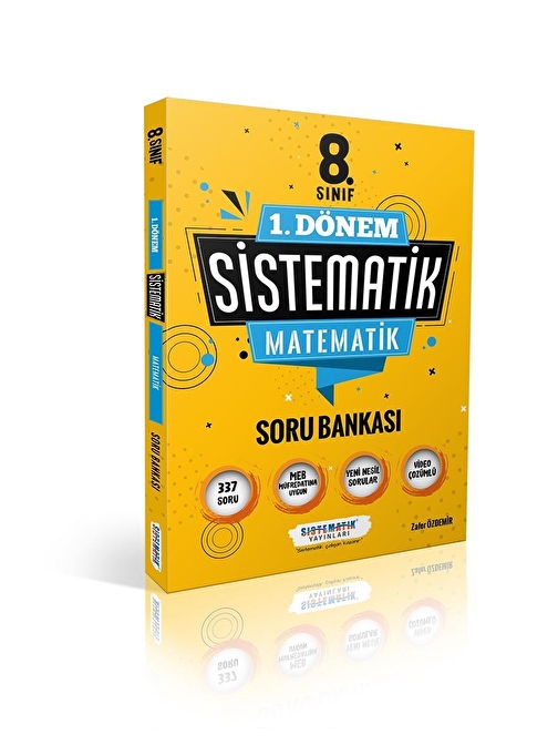 8. Sınıf 1.Dönem Matematik Soru Bankası Sistematik Yayınları