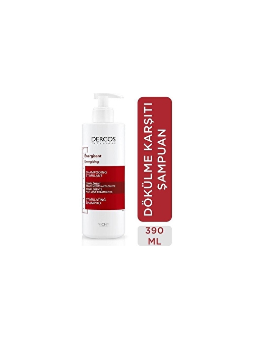 Vichy Dercos Energising Saç Dökülmesine Karşı Şampuan 400 ml