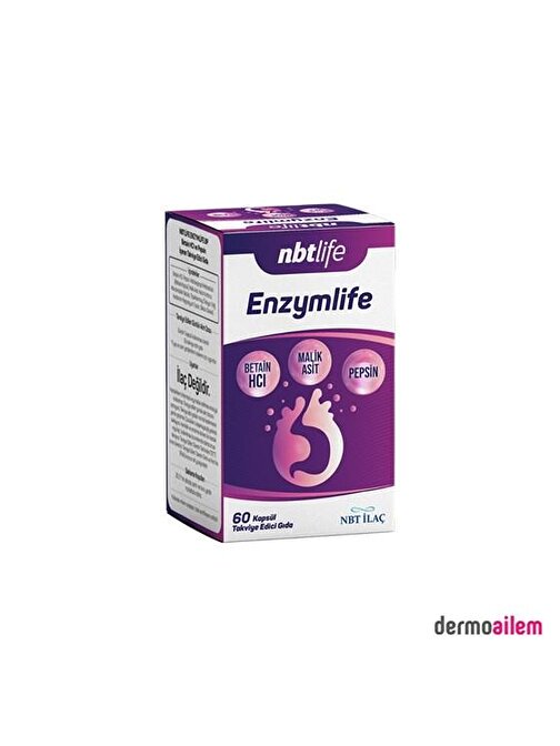 Nbt Life Enzymlife 60 Kapsül