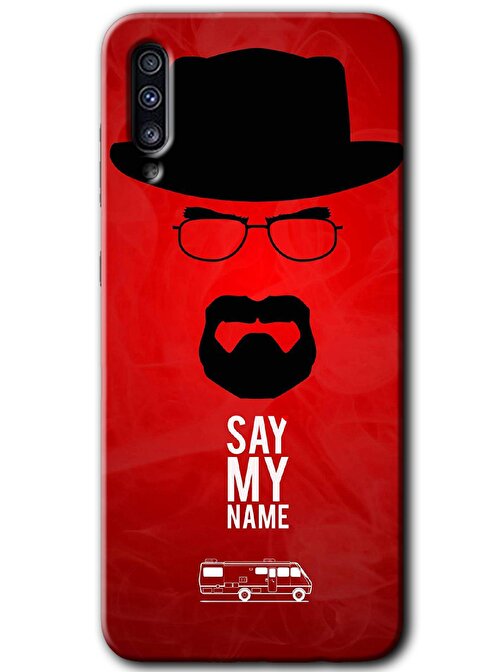 Gramaphone Galaxy A70 Kılıf HD Desen Baskılı Arka Kapak - Say My Name