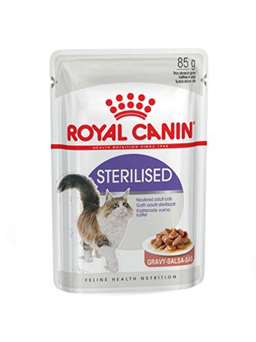 Royal Canin Gravy Sterilised Kisirlastirilmis Yas Kedi Mamasi 85 Gr