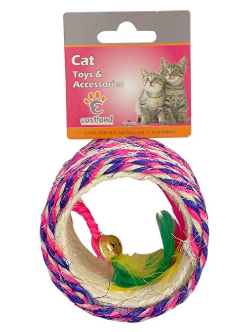 Eastland İpli Kedi Oyuncağı 6Cm Çap