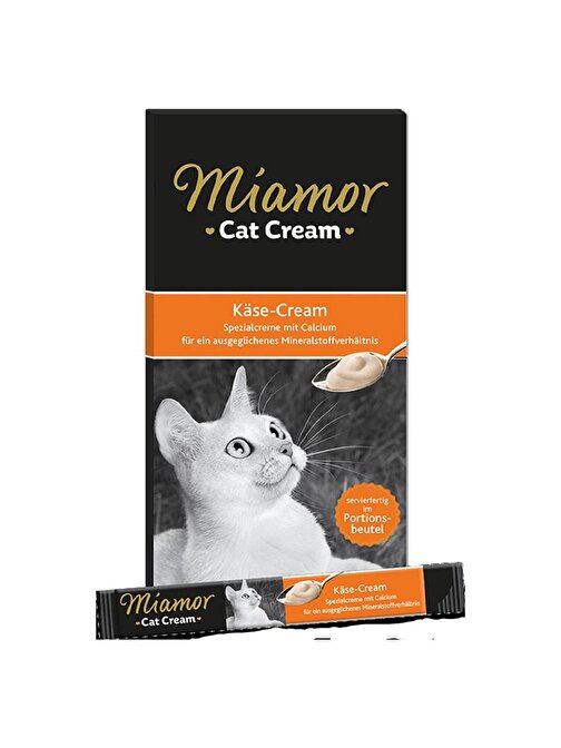 Miamor Cream Peynir Kedi Ödülü 5X15 G