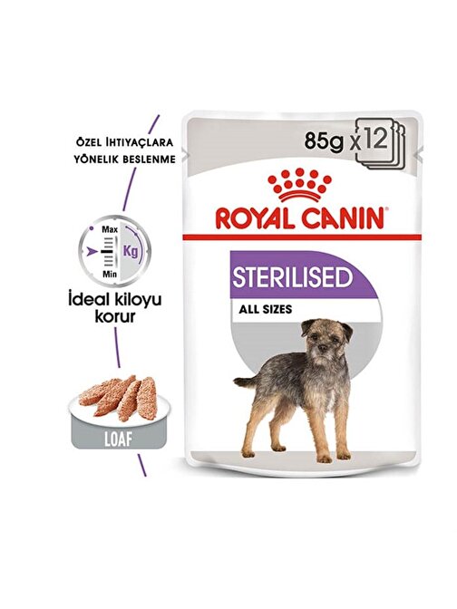 Royal Canin Ccn Sterilized Kısırlaştırılmış Köpek Pouch 85 Gr