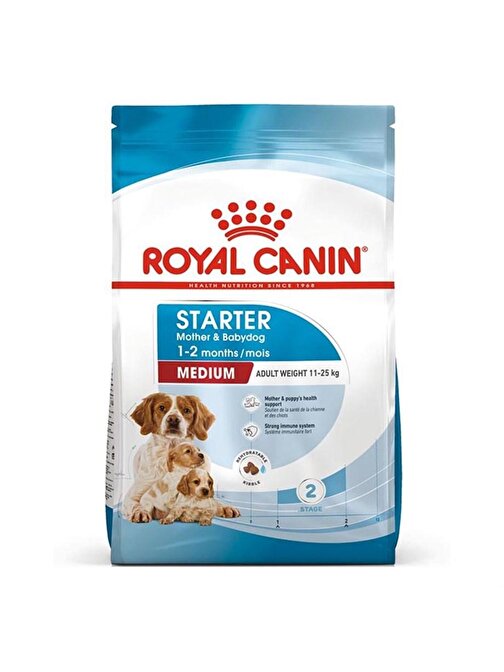 Royal Canin Medium Starter Mother&Babydog Orta Irk Anne Ve Yavru Köpek Maması 4Kg