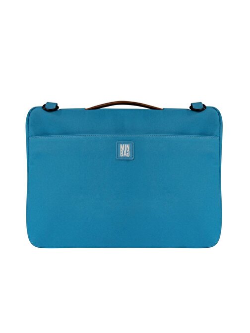 Minbag Micheal 15 inç Polyester Bölmeli Laptop Çantası Mavi
